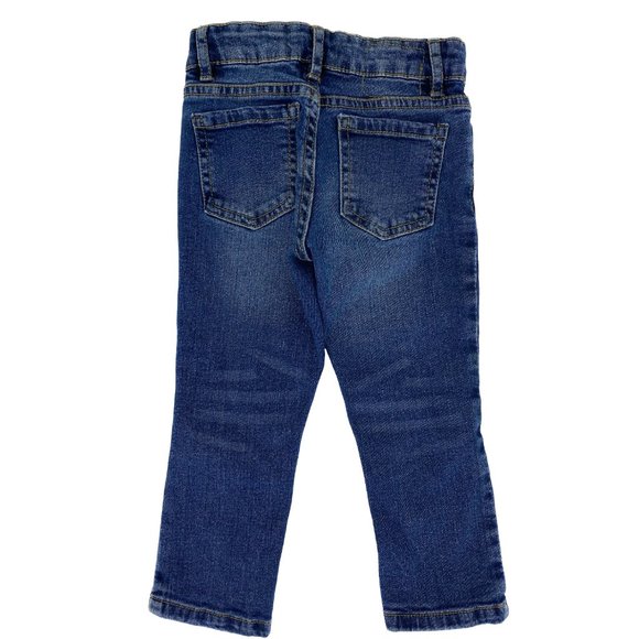COTTON:ON KIDS Girls Toddler Distressed Denim Jeans Size 2 - Two Pair of Jeans - Picture 9 of 16